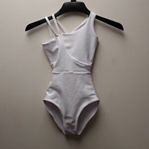 Unbranded white leotard 10/12 child